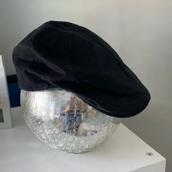 GOORIN HAT! EUC! EUC Goorin Bros Brown Gold Straw Fedora Trilby Hat Ribbon  main image 4